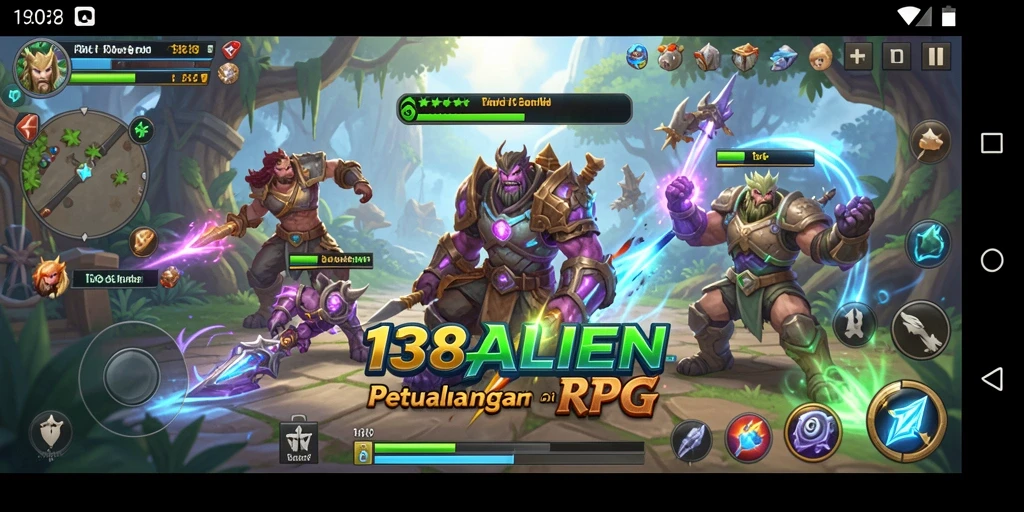 Gameplay seru RPG di dunia fantasi 138ALIEN.
