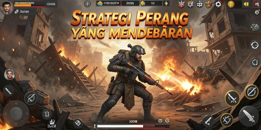 Screenshots mendalam dari gameplay strategi yang menegangkan.
