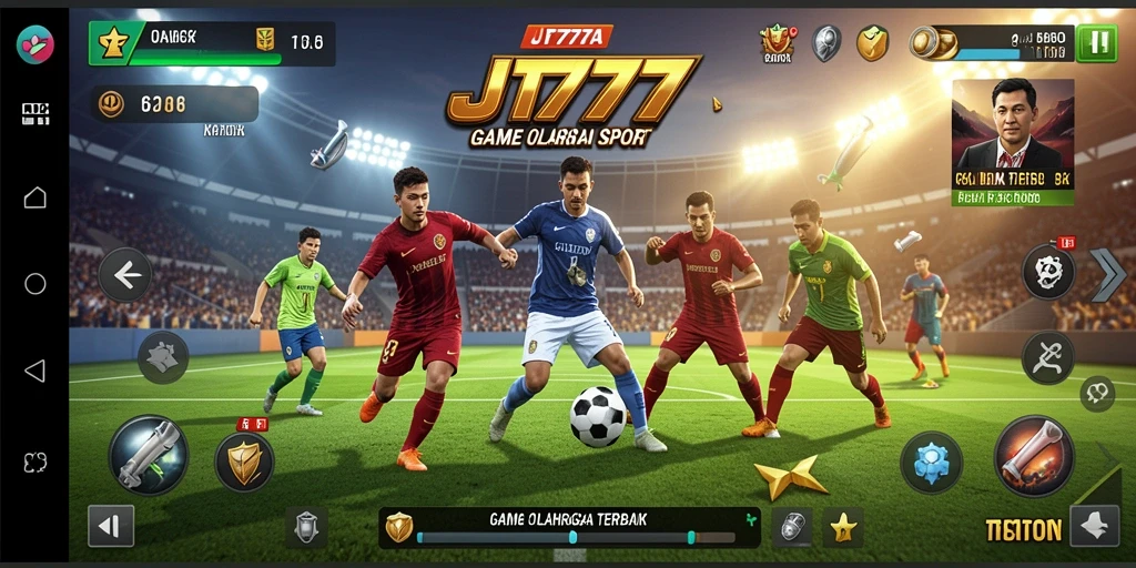 Tampilan gameplay JT777 yang menegangkan dan penuh aksi.