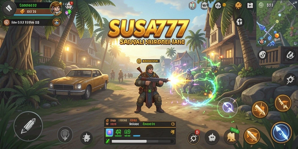 Tangkapan layar gameplay LUSA777 yang menunjukkan aksi seru dalam simulasi.