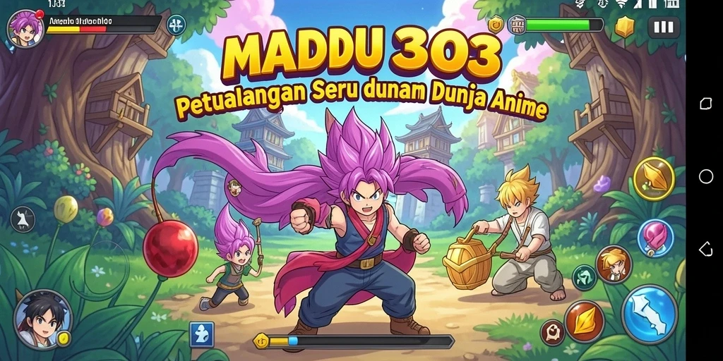 Tangkapan layar dari gameplay seru dalam MADU303.