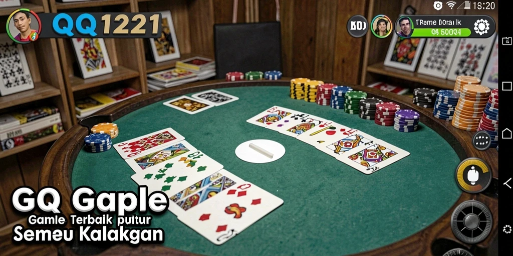 Tampilan gameplay seru dari QQ1221 yang mengasyikkan.