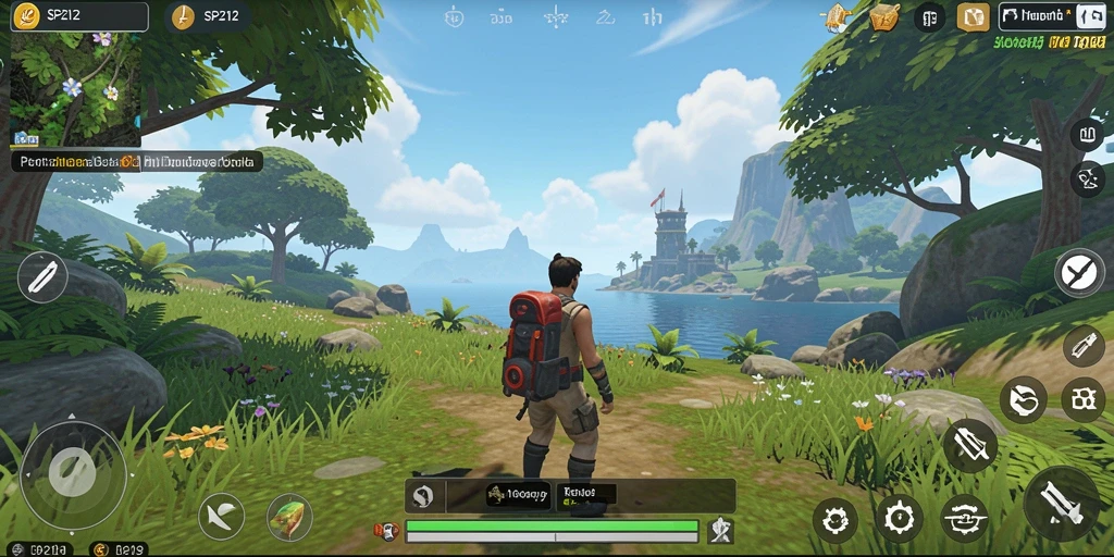 Tampilan gameplay Open World yang memikat di SP212.