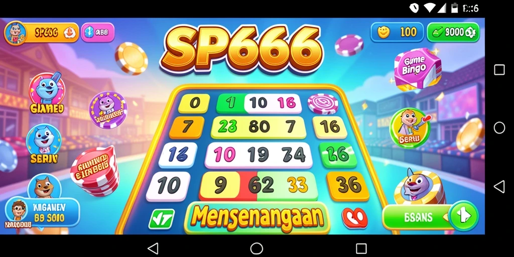 Tampilan Gameplay SP666 menampilkan keseruan permainan Bingo.